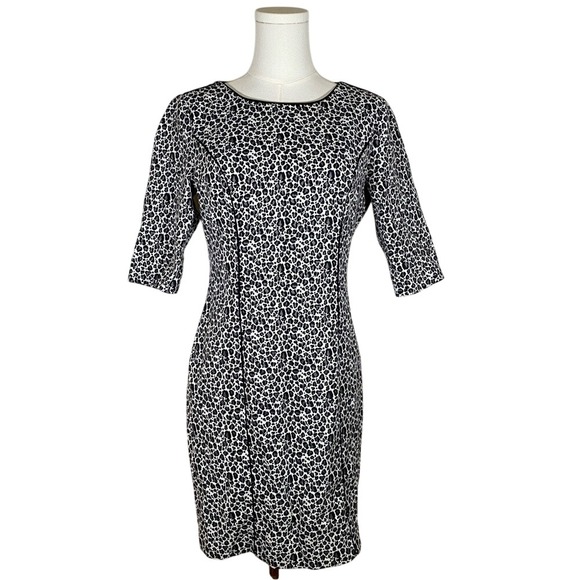 Dresses & Skirts - Banana Republic cheetah print dress women's size 4 mob wife aesthetic
